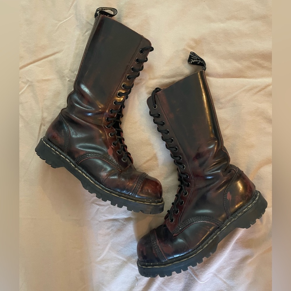 Gripfast UK leather combat boots